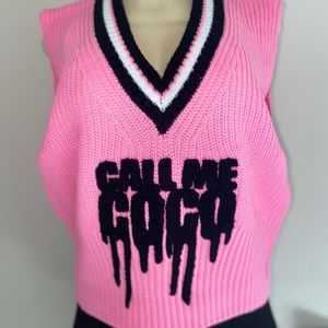 “Call Me CoCo” Sweater Vest